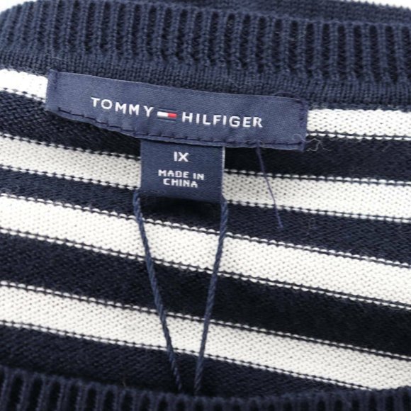 Tommy Hilfiger Womens Sweater Blue Snowmass Peak - Picture 7 of 11